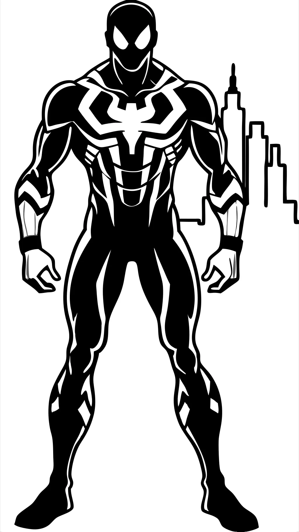 anti venom coloring pages